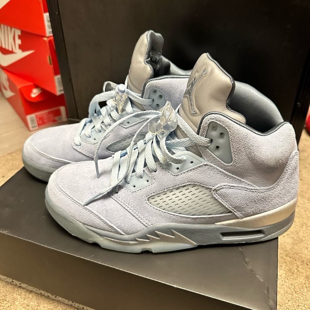Jordan Retro 5 Blue Bird